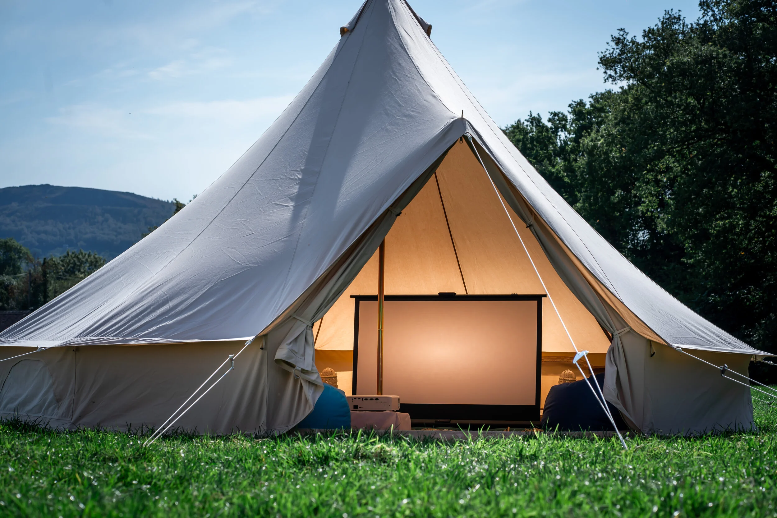 Bell Tent Cinema Hire — The Canvas Co