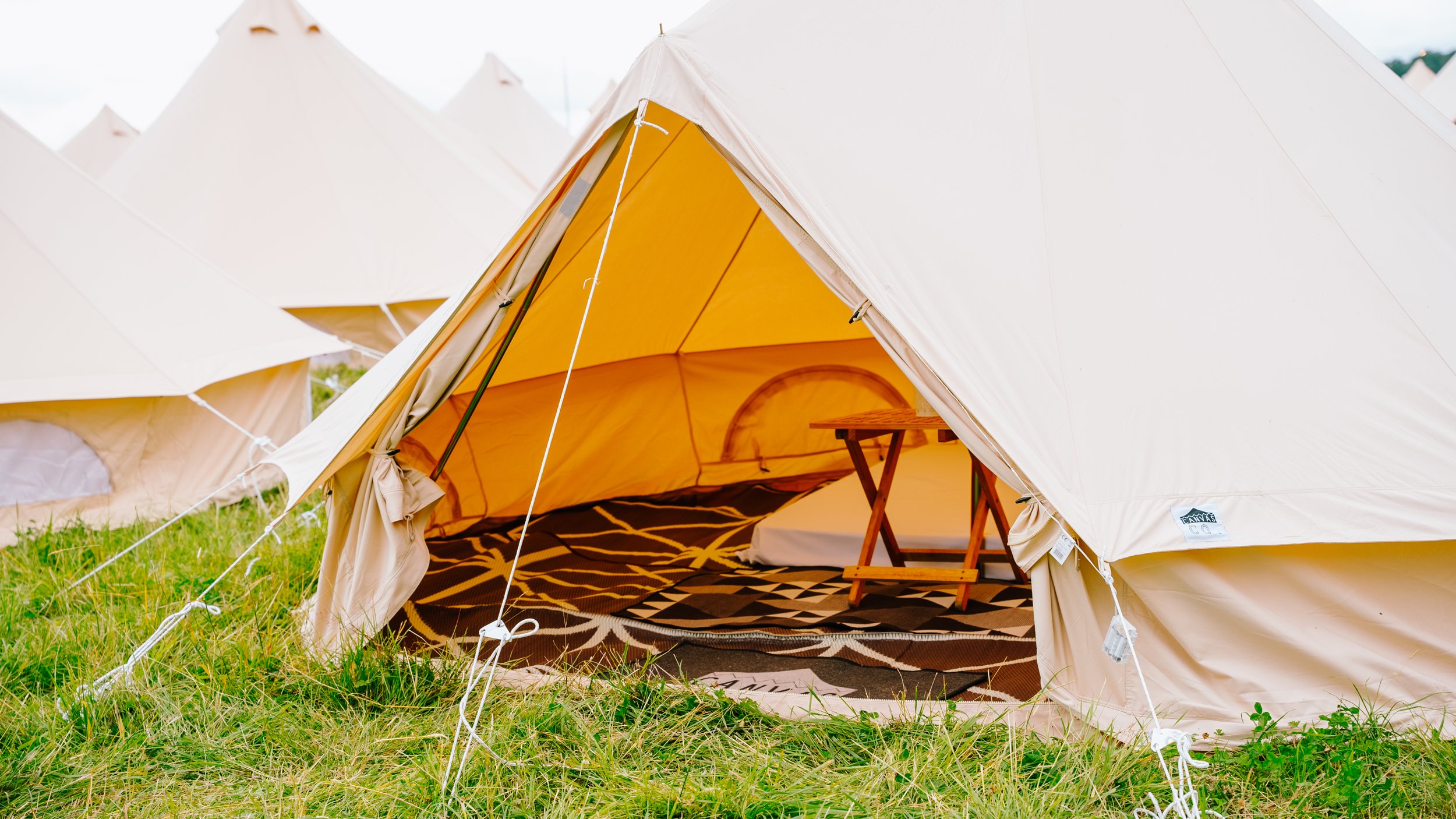 Endure 24 Reading: Basic bell tent camping accommodation — The 
