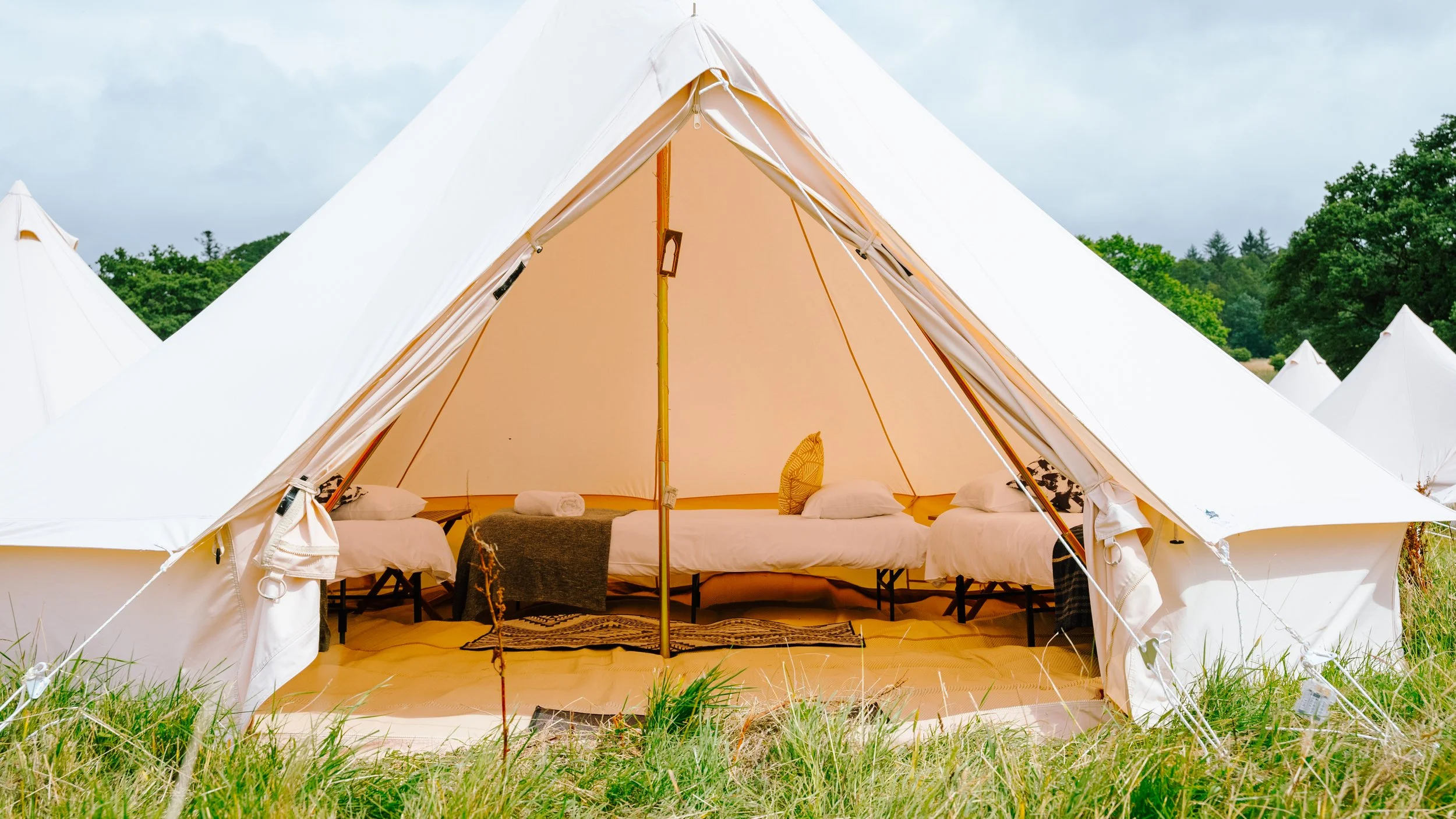 Luxury Bell Tent Interior