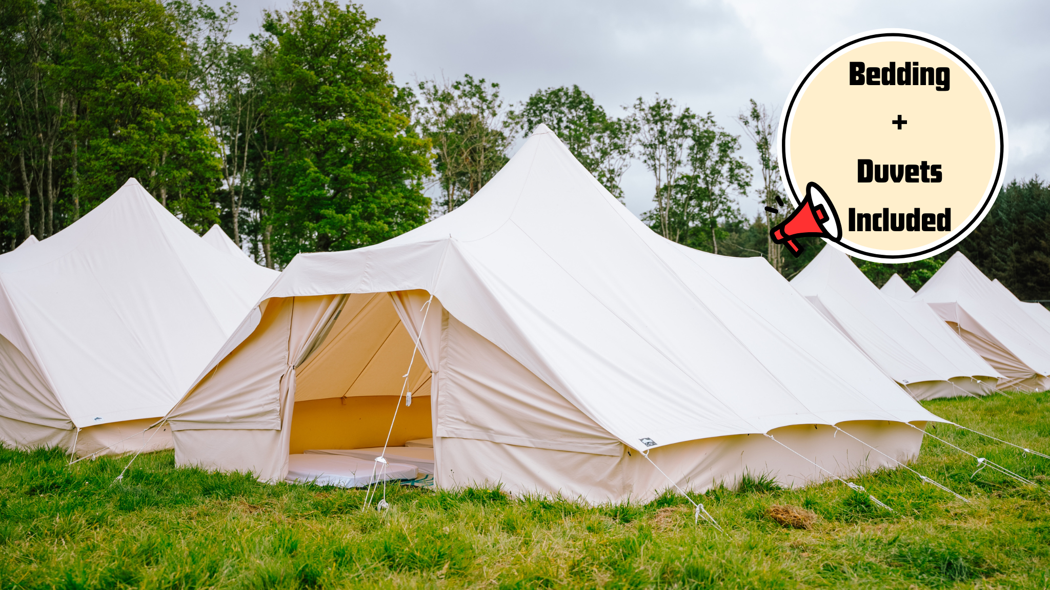 Classic Touareg Tent at Just So Festival - 4 month payment plan