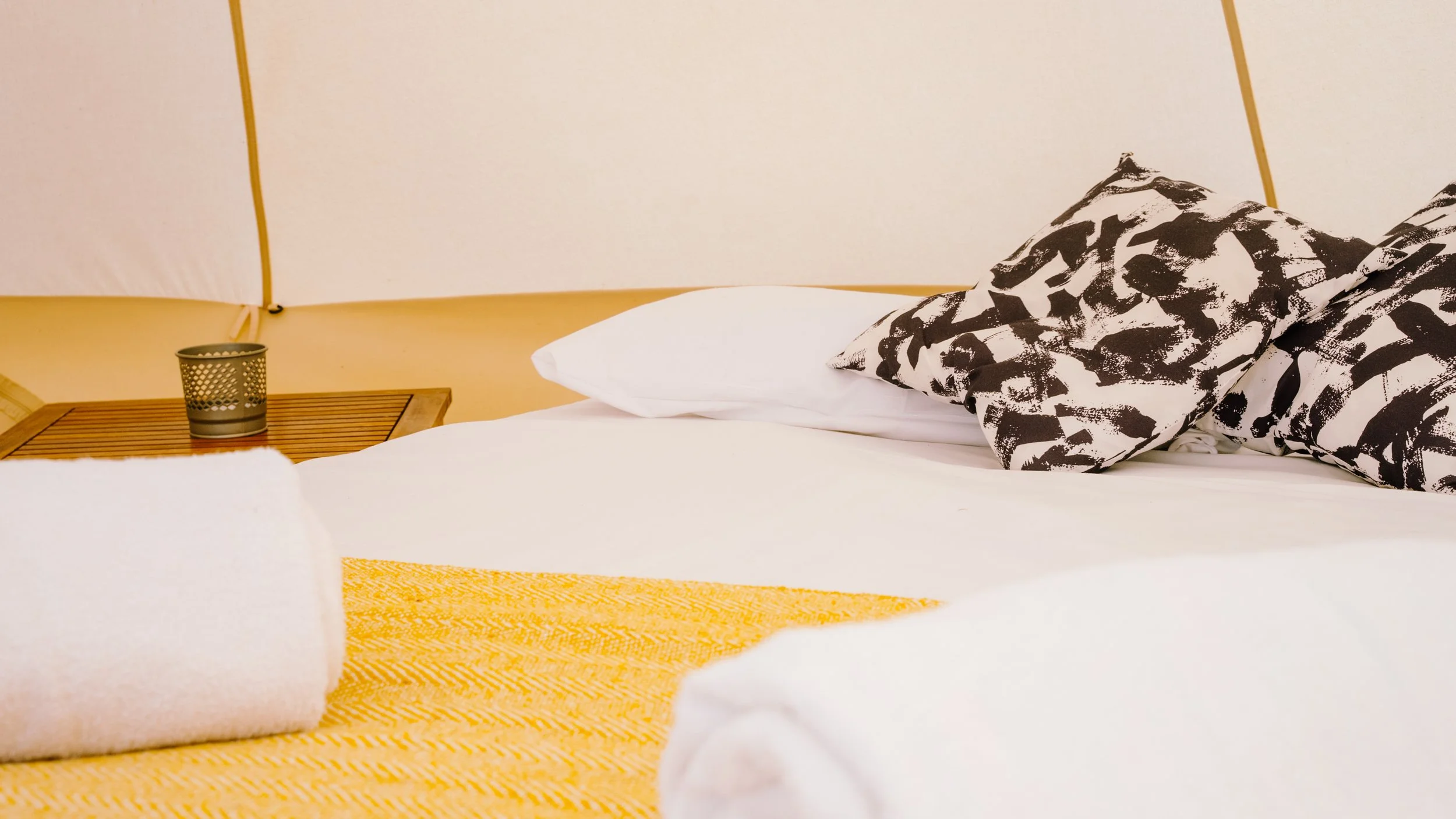 Luxury Bell Tent at Just So Festival