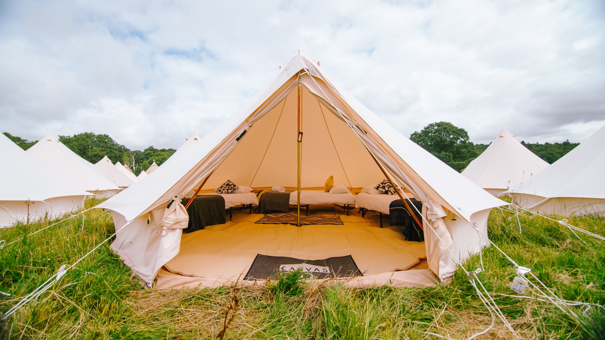 Luxury Bell Tent Interior