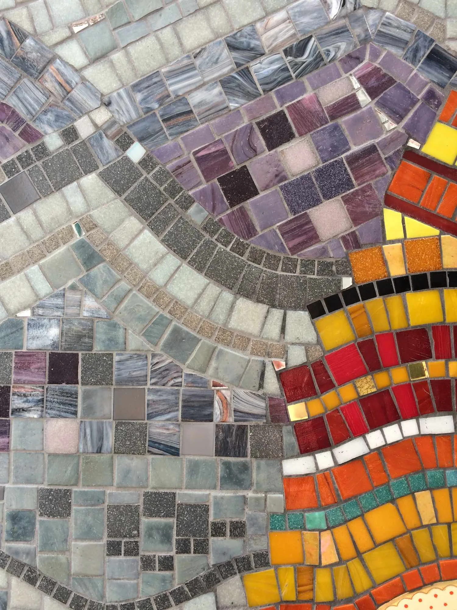 London mosaic wall commission
