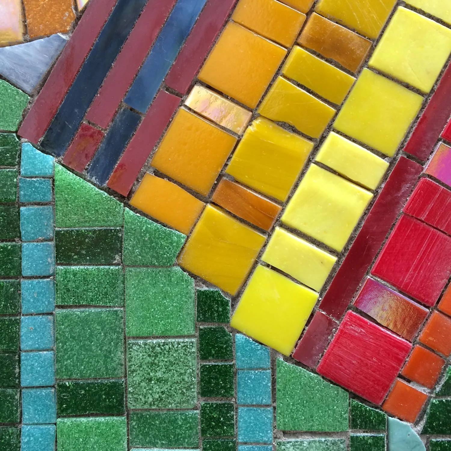 London mosaic wall commission