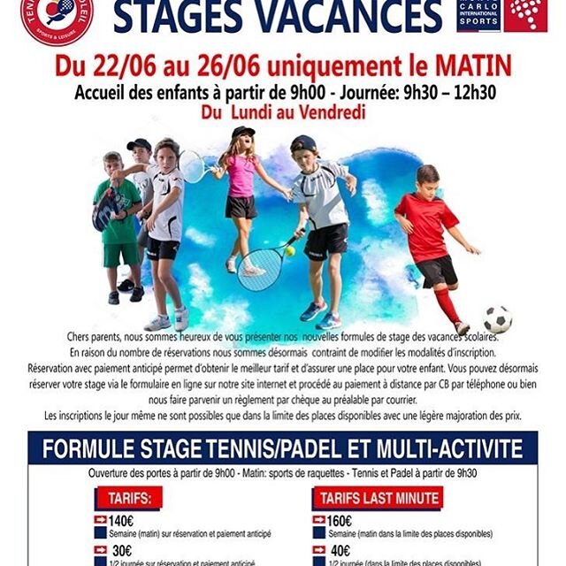 #stage #montecarlo #monaco #enfant #kids @tennispadelsoleil @mcinternationalsports