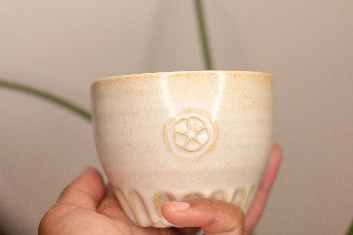 We're so excited that our LIMITED EDITION ceramic mugs are in stock! This batch is in cream. Our cups are lovingly made in London by a local potter 🫶🏽
Our ritual cups are decorated with a gorgeous new glaze with our Ritual Cacao Logo embossed into 