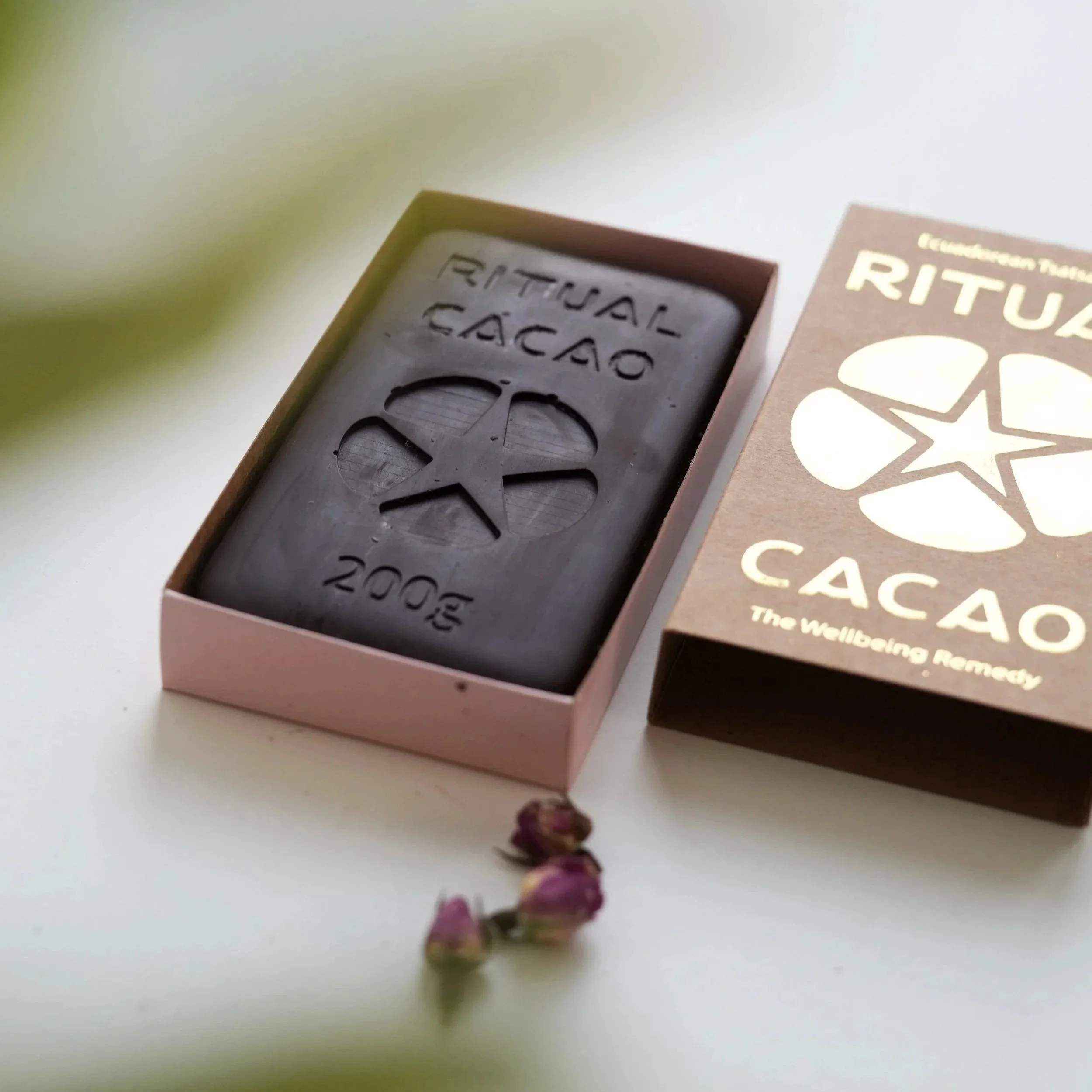 Ceremonial cacao in bar form