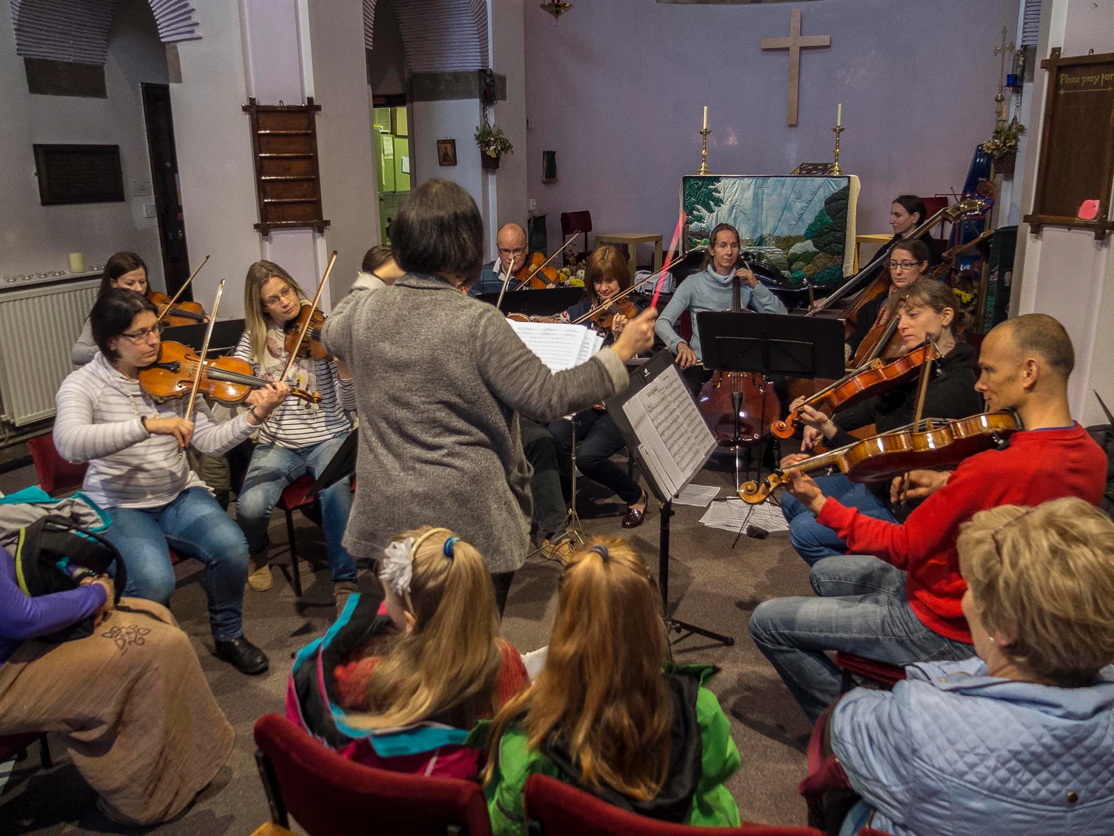 Linlithgow String Orchestra meet