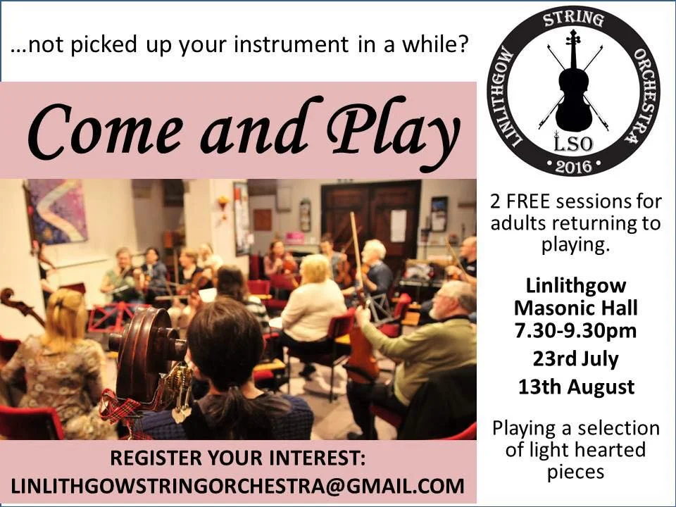 Summer Come and Play Session