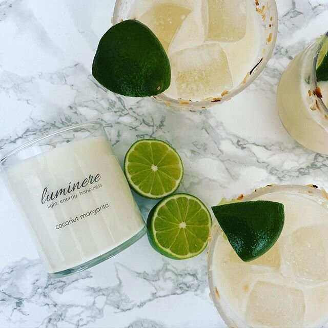 Cue summertime with this coconut margarita candle 🥥 available now! &bull;
&bull;
&bull;
&bull;
&bull;
&bull;
&bull;
#feelslikesummer #coconutmargarita #candlelover #soywaxcandles #custommade #customcandle #candlesofinstagram #homemadecandles