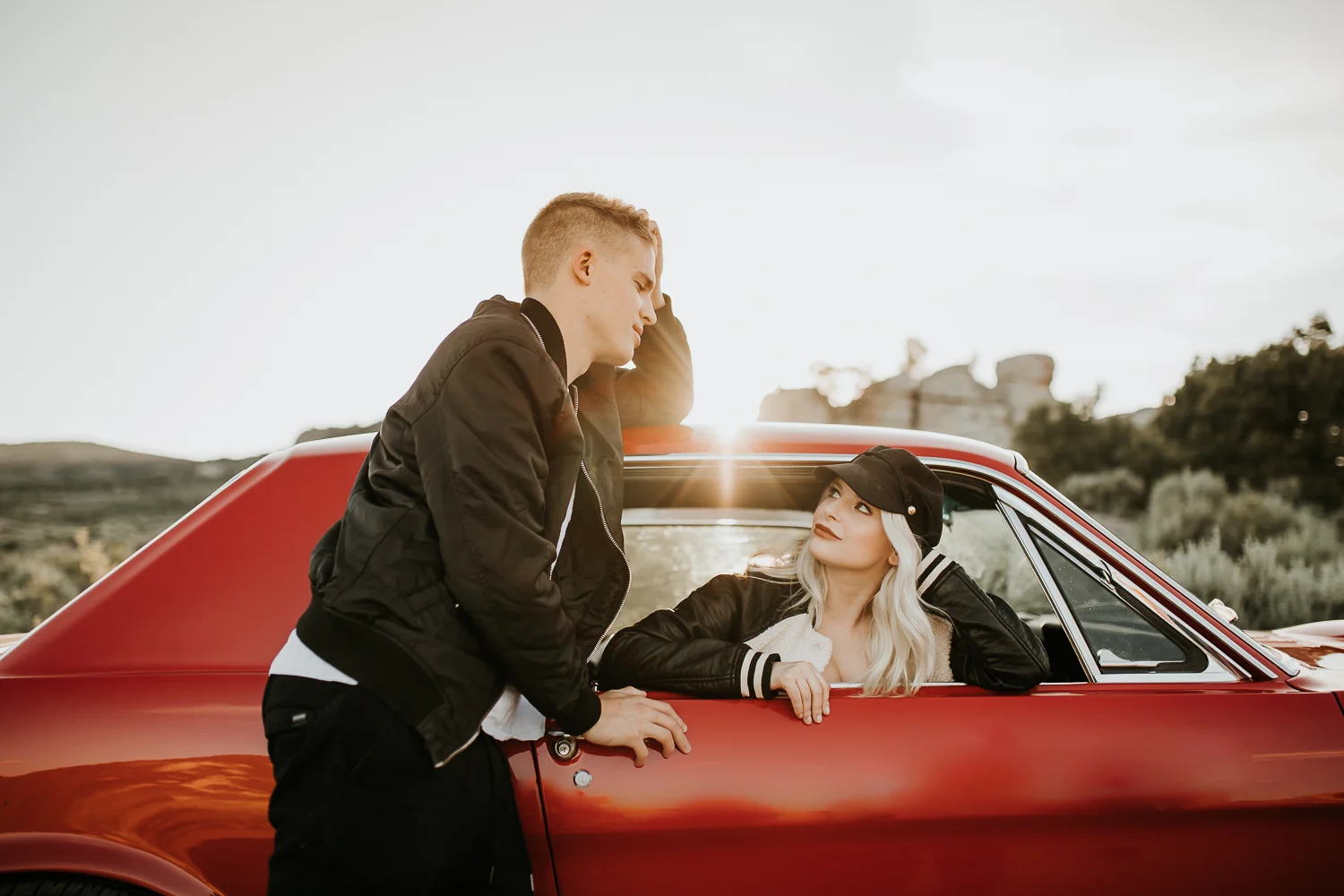 Mustang couples shoot 