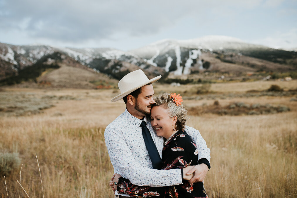 Wedding in the Idaho Mountains 