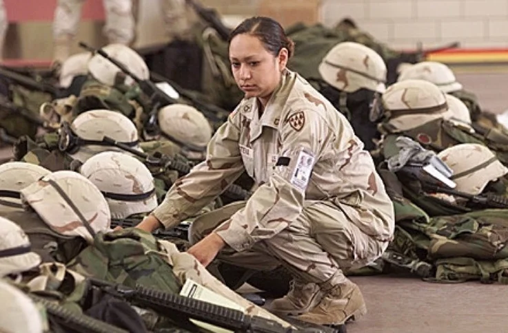 Lori Piestewa, on deployment day