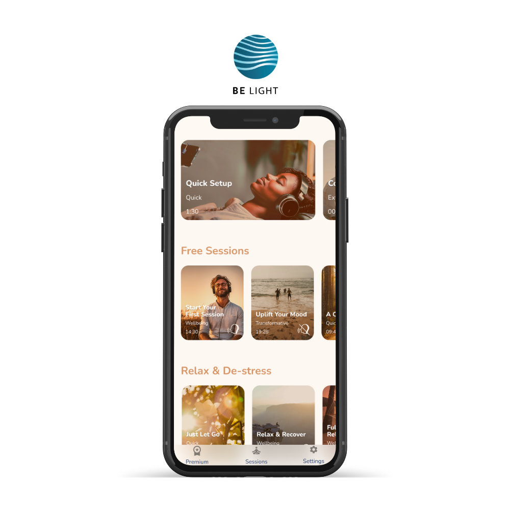 BE LIGHT Calm & Focus Mobile App