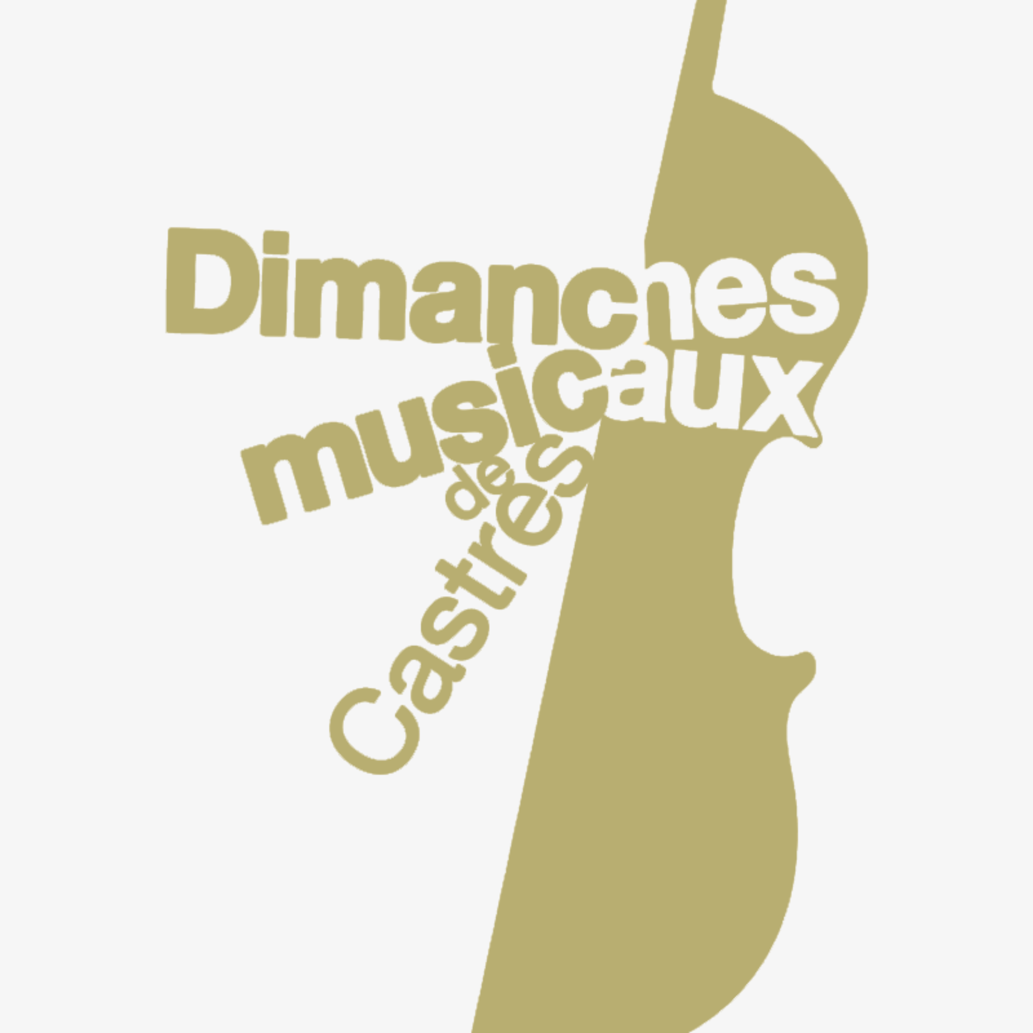 Dimanches Musicaux Castres Gold Logo