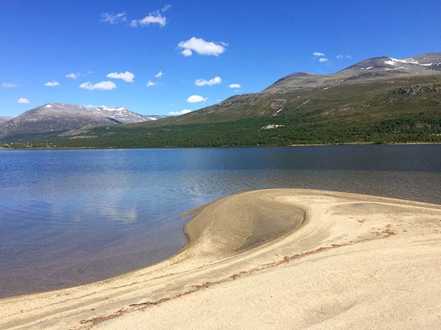 Badetemperaturen i fjellet er stigende. God helg 🏖🌞 #lesjafjellstyre #dalsida #dovrefjellsunndalsfjellanasjonalpark #nasjonalparkriket Foto: @sigridlyftingsmo