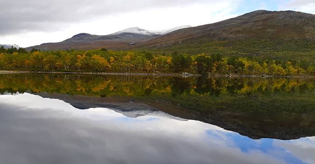 Sjongsh&oslash;e speiler seg i Flisarvatnet 🍂🍃 #lesjafjellstyre #dalsida #dalsidastatsallmenning #fjellstyrene #turilesja #visitlesja