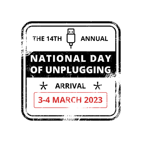 Take the 2022 pledge to unplug — National Day of Unplugging