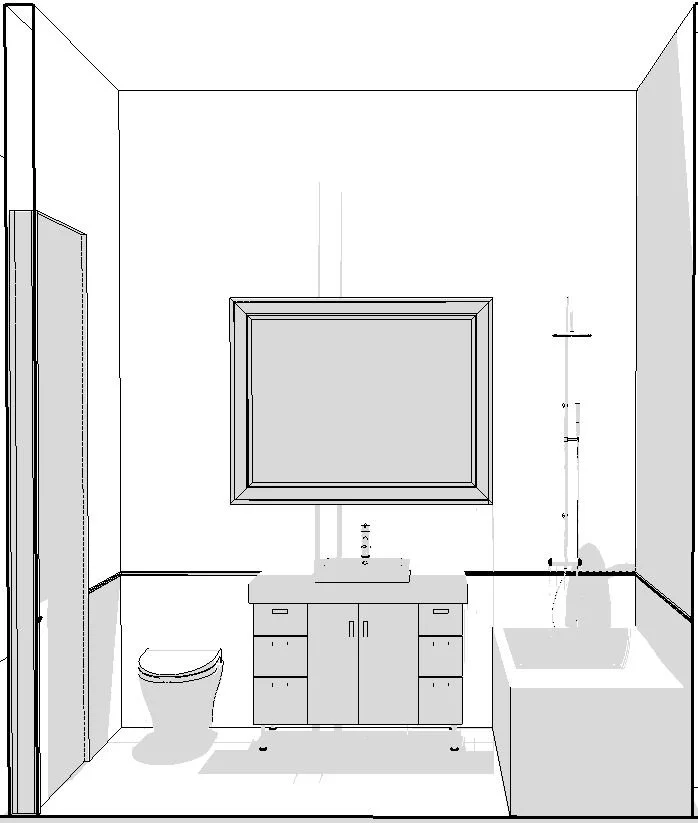 Bathroom3 - Perspective South Elevation - BW - 08082015.JPG