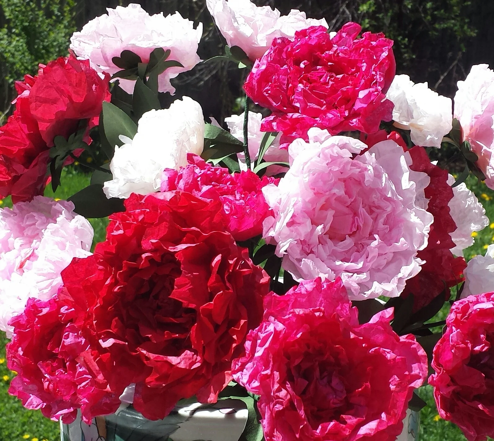 Bowl of Peonies