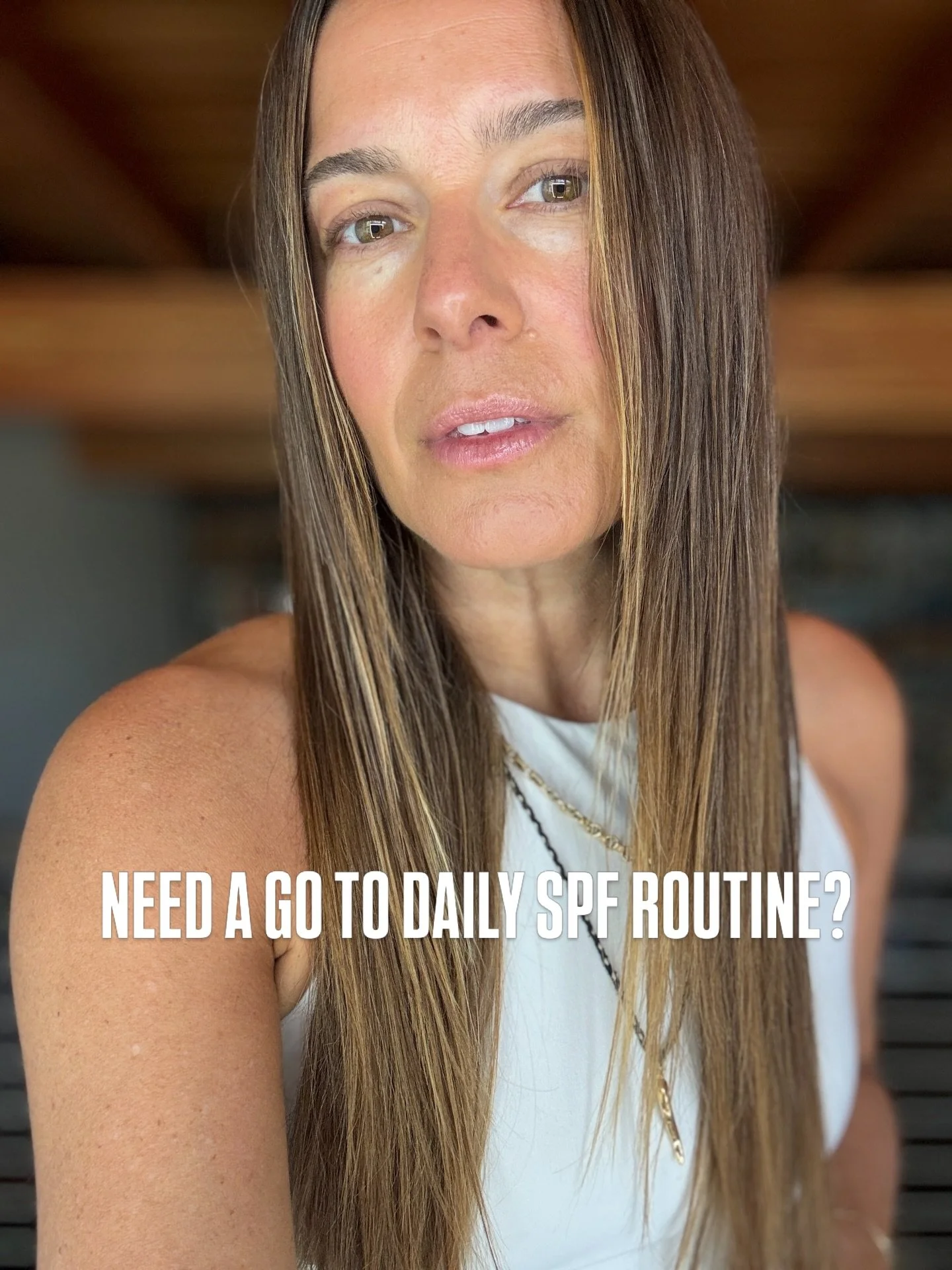 SPF chat 
comment "spf" for links. 

pro tip&bull;choose a daily SPF with a texture and scent you love, and you'll stick to it. Right now, I'm loving @ysebeauty, paired with concealer for some extra coverage.