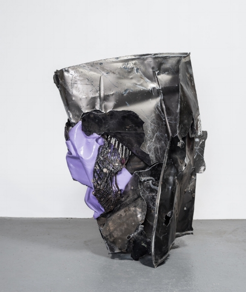 Kennedy Yanko's Poetic Fusion of Metal and Paint Skin