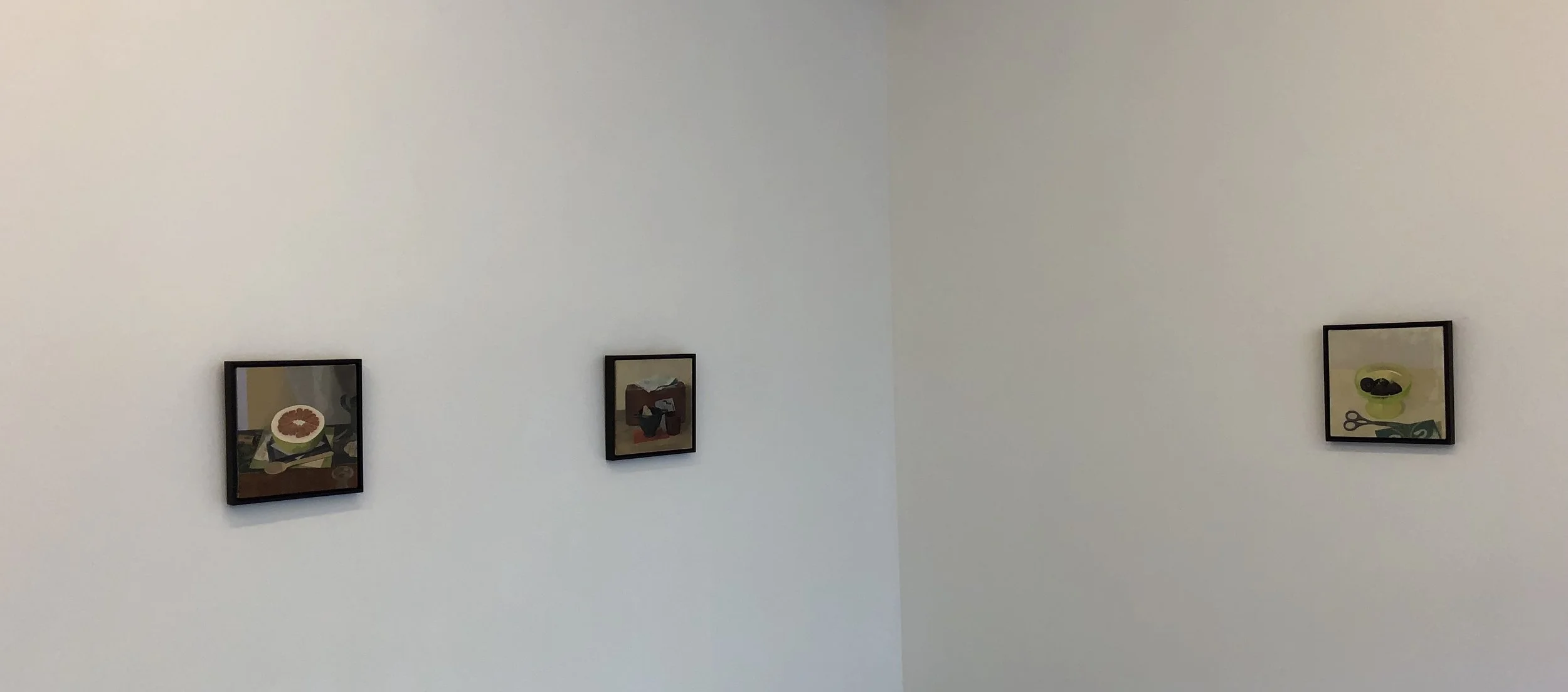 Installation view for size
