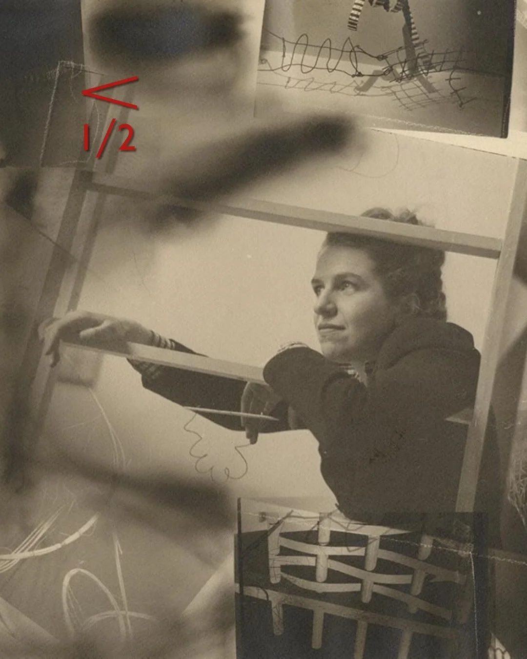 Meet Sue Fuller &mdash;Op Art genius.

A pioneering (and overlooked) figure in American post-war abstraction, she was known for her innovative approach to geometric art and optical illusion. In Fuller&rsquo;s expert hands, string as a tool&mdash; rel