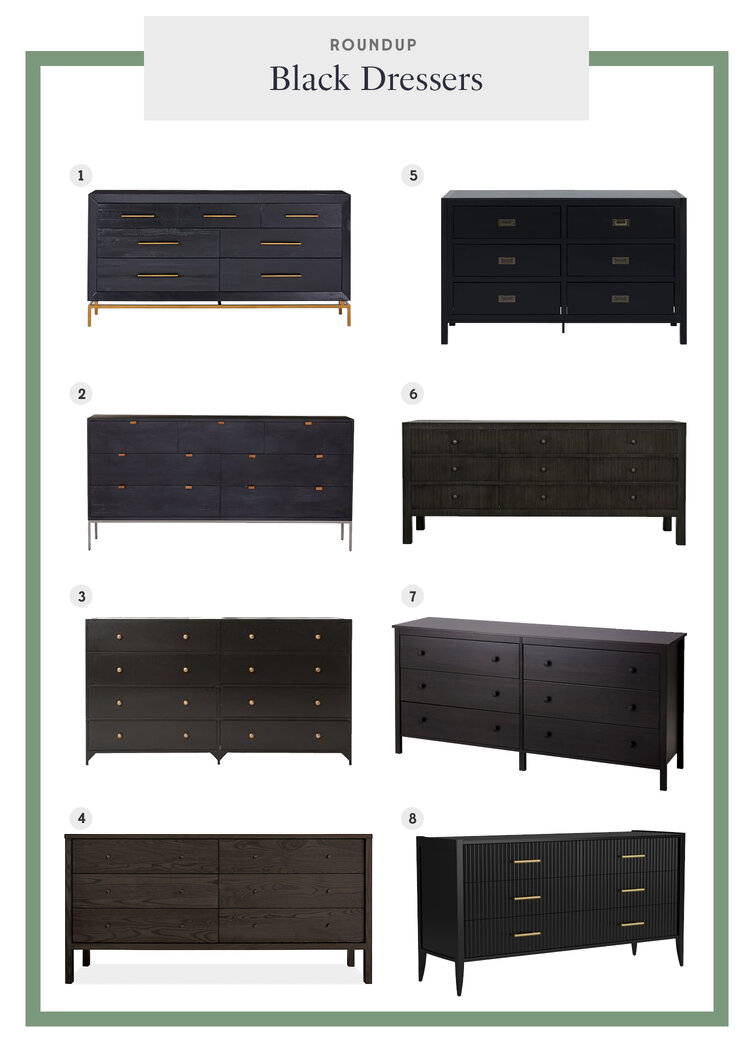 Roundup of Black Dressers — The Modern Renovator
