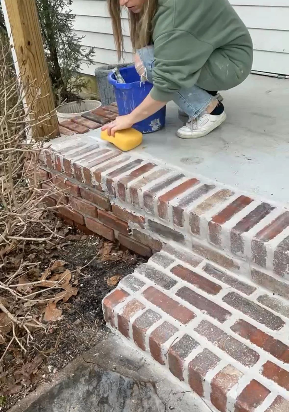 How to Install Thin Brick Pavers to your Porch — The Modern Renovator