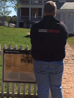 The McLean House where the terms of surrender were agreed upon