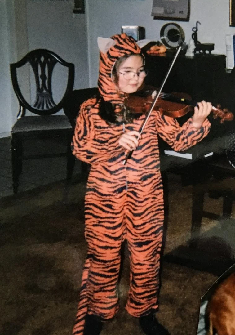 Age 8, Halloween performance