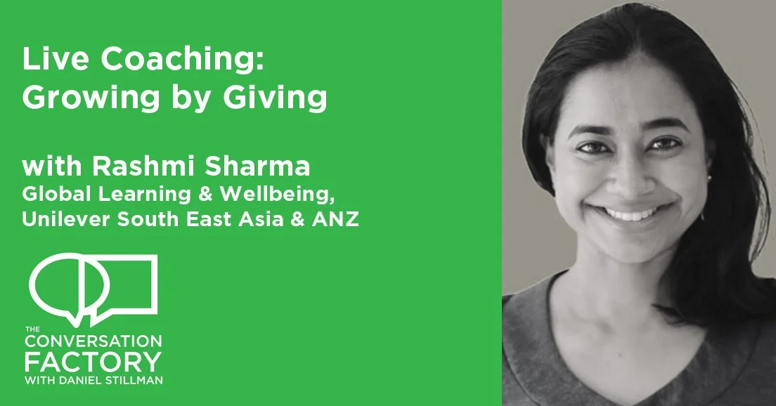 Growing by Giving: Live Coaching Session
