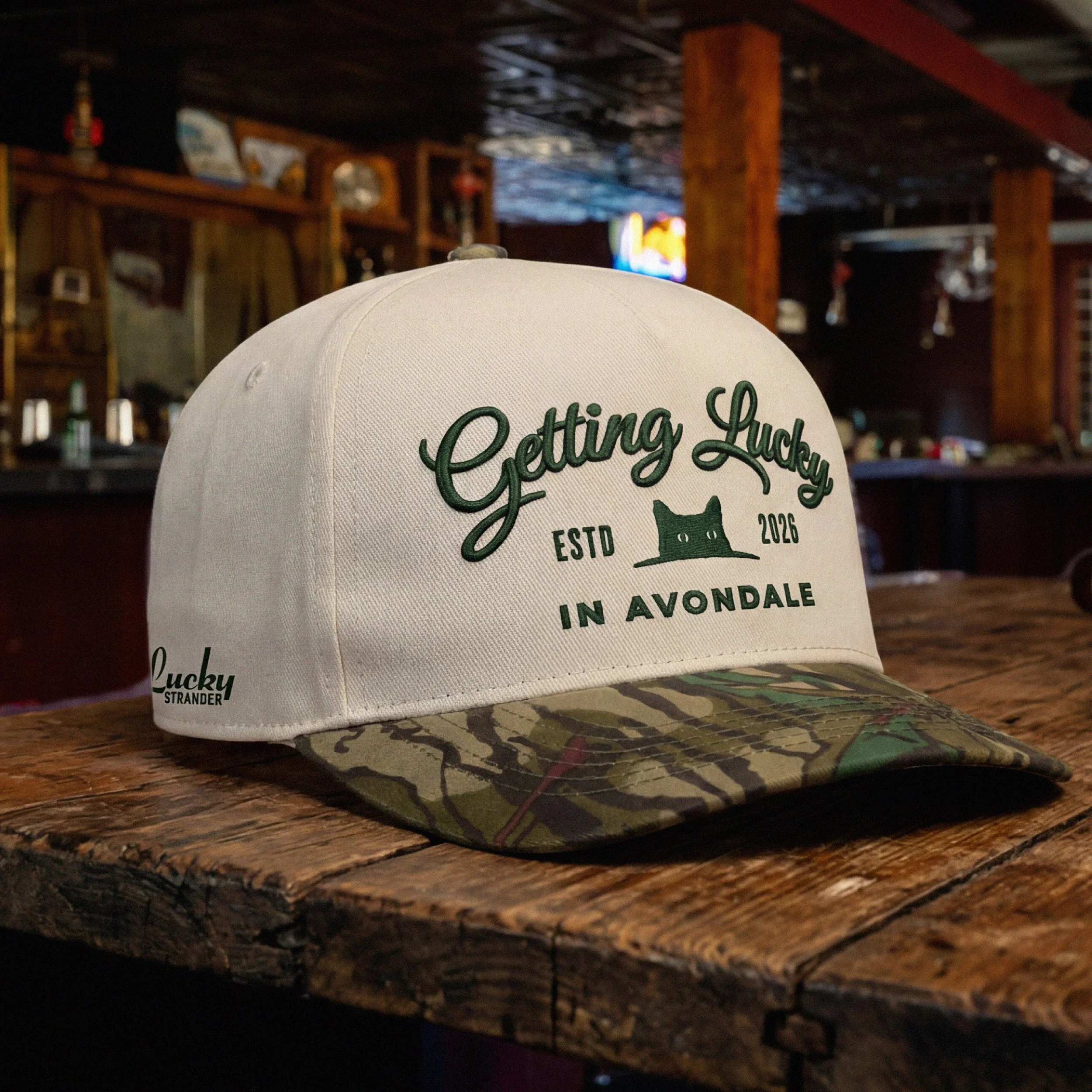 Lucky Stranger merch: Embroidered Dad Hat