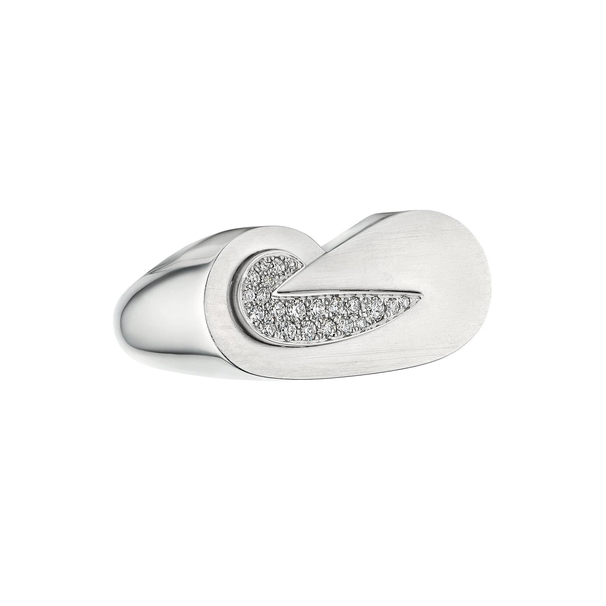 Raymond Templier Diamond White Gold Ring