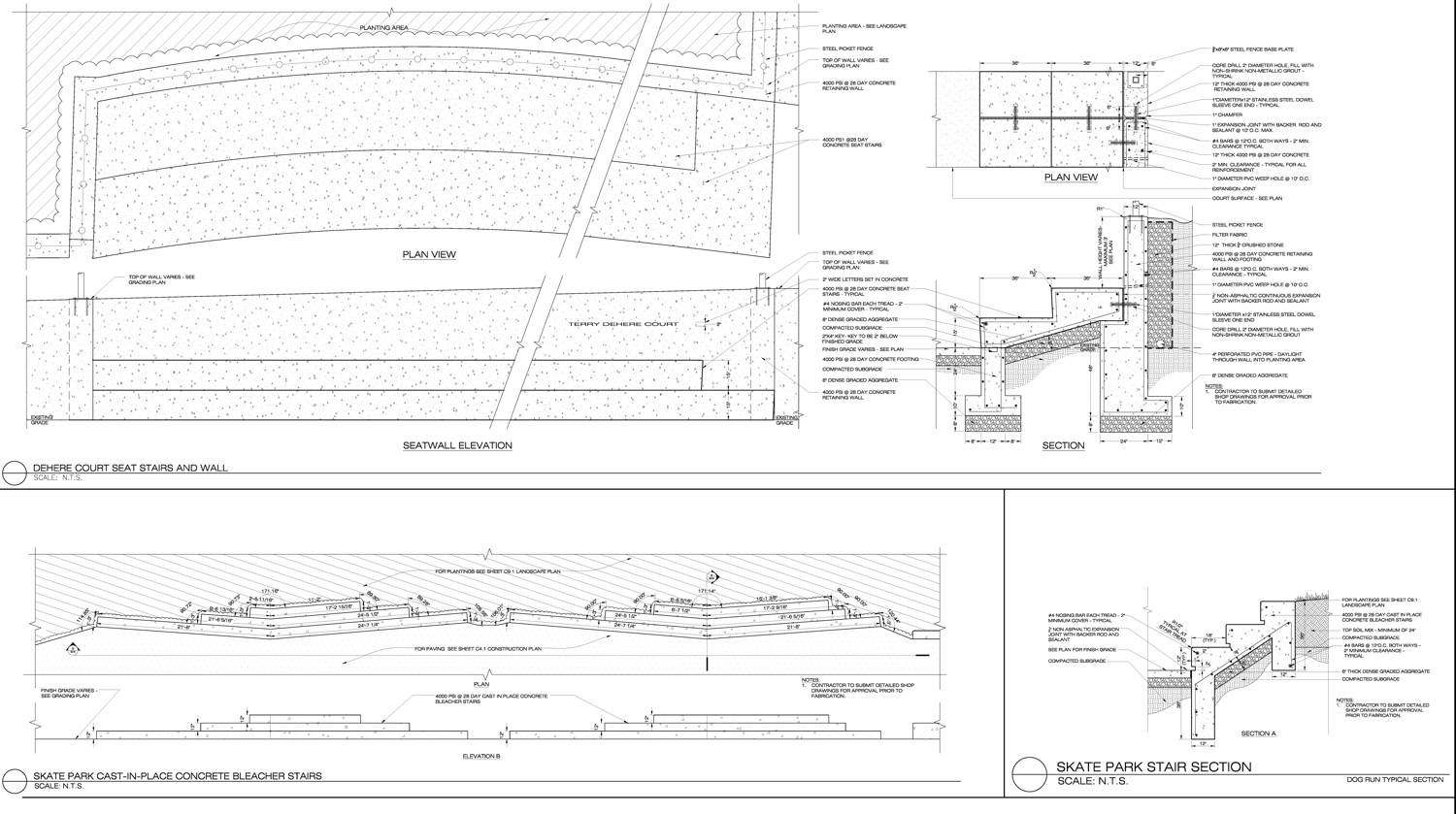 My responsibilities included site analysis, assistance coordinating the public participation process, site design, and construction detailing.