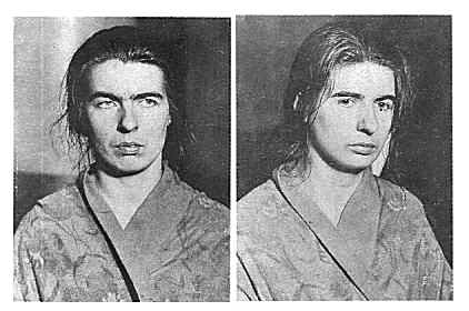 Christine (left) and Léa (right) after their arrest