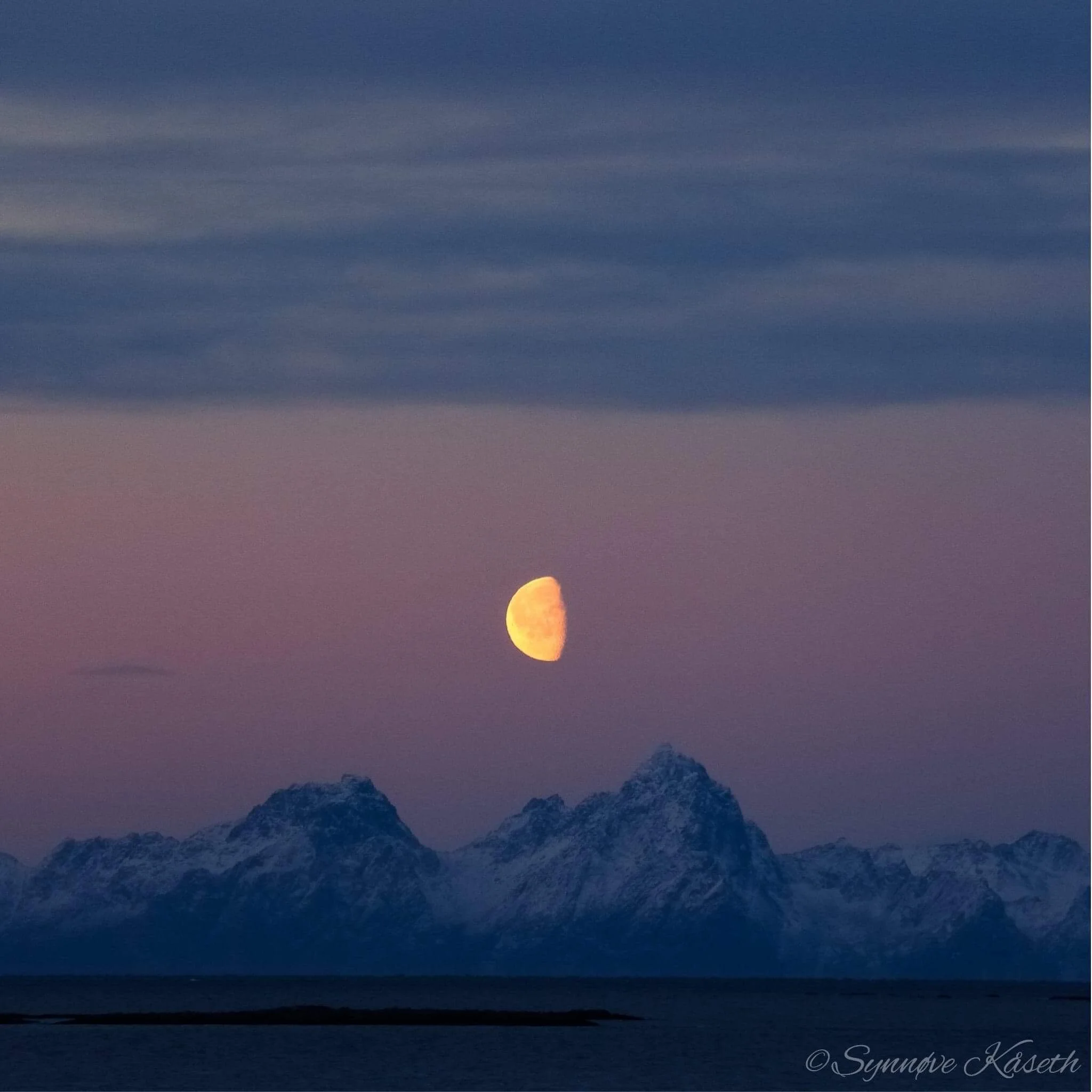 Skumring på øya...