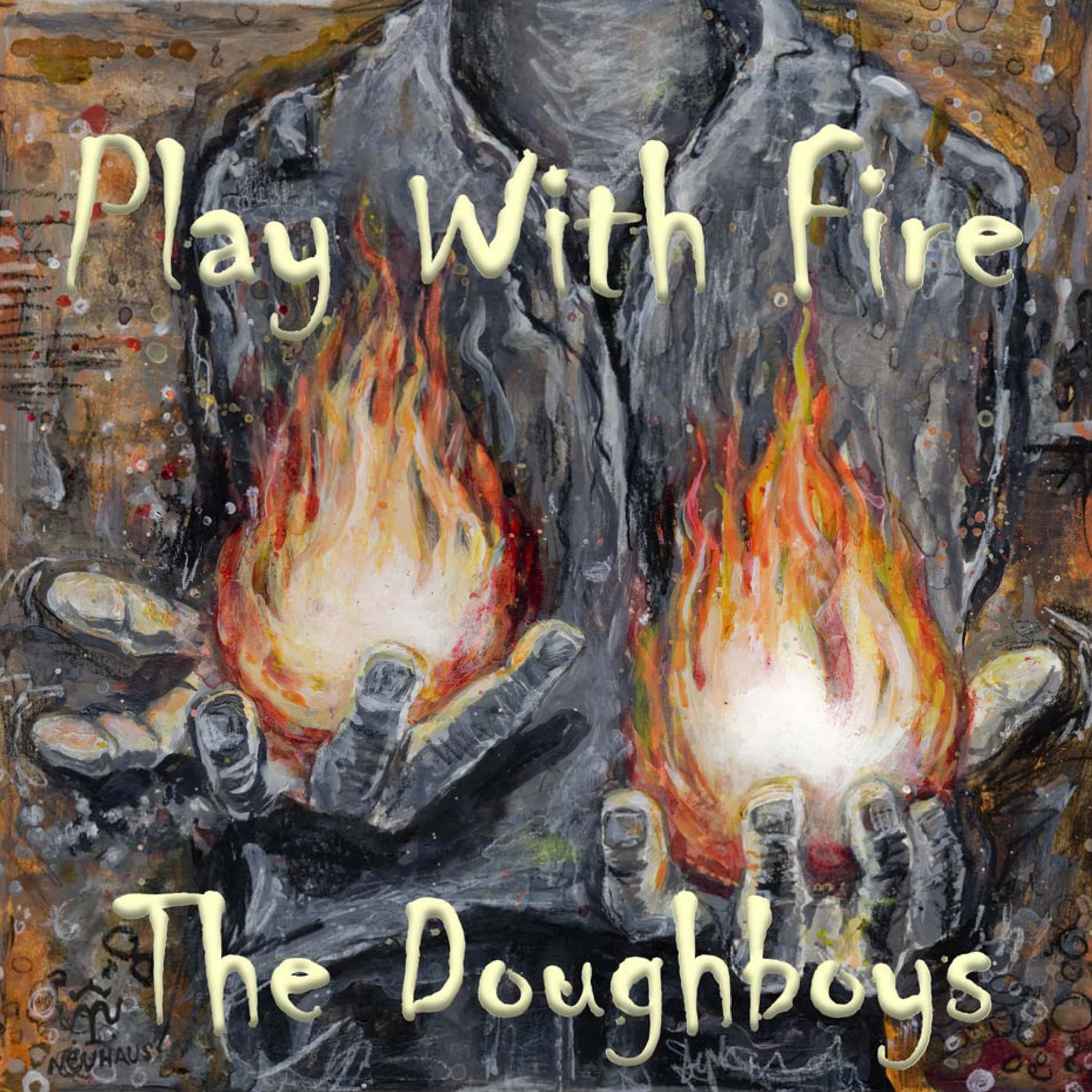 Physical Play with Fire CD Single with Insignia Enamel Pin
