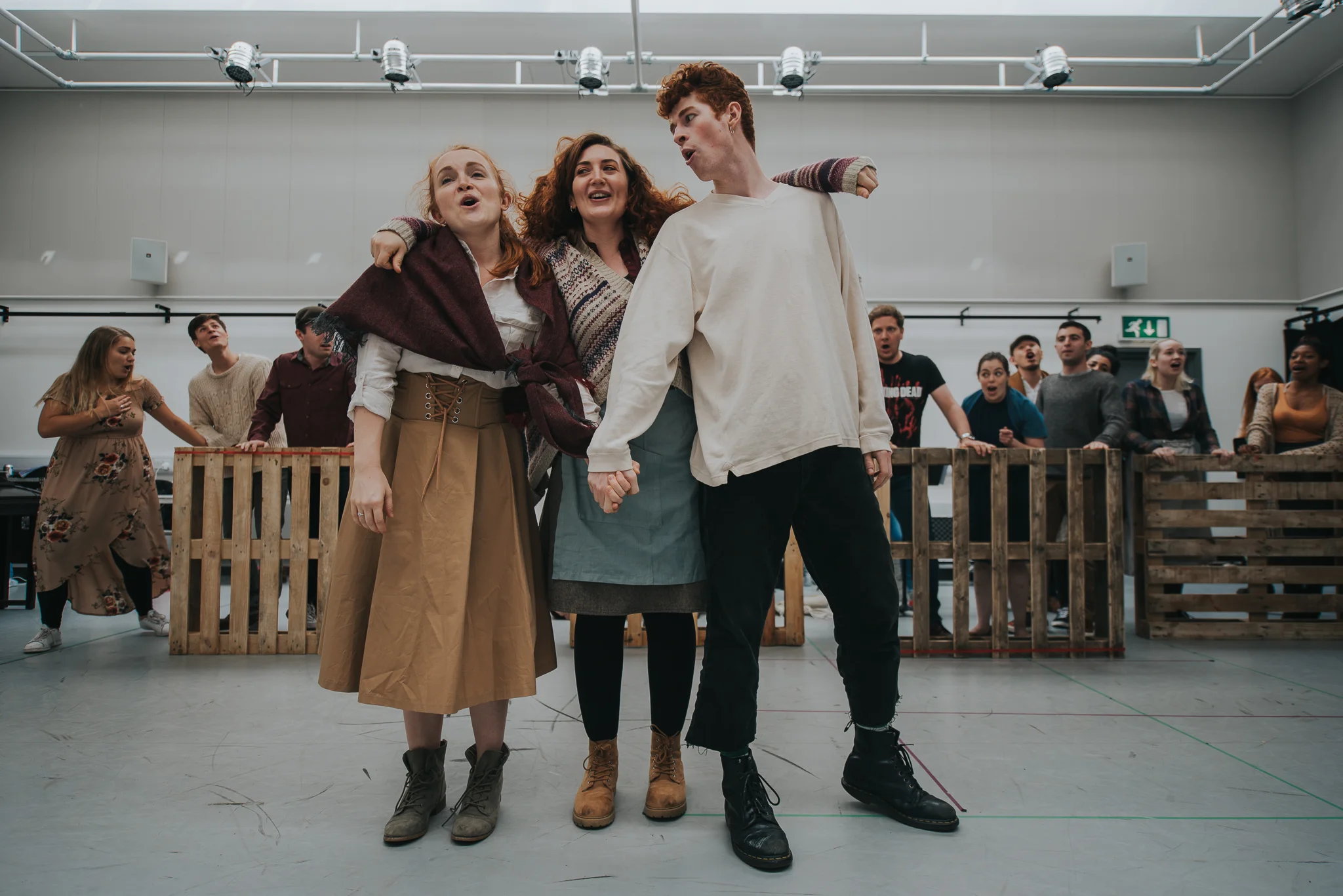 Evie, Rhona and Arlo