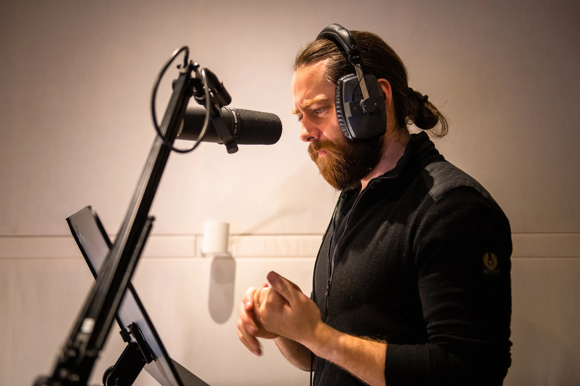 Richard Rankin in The Big Light Studio