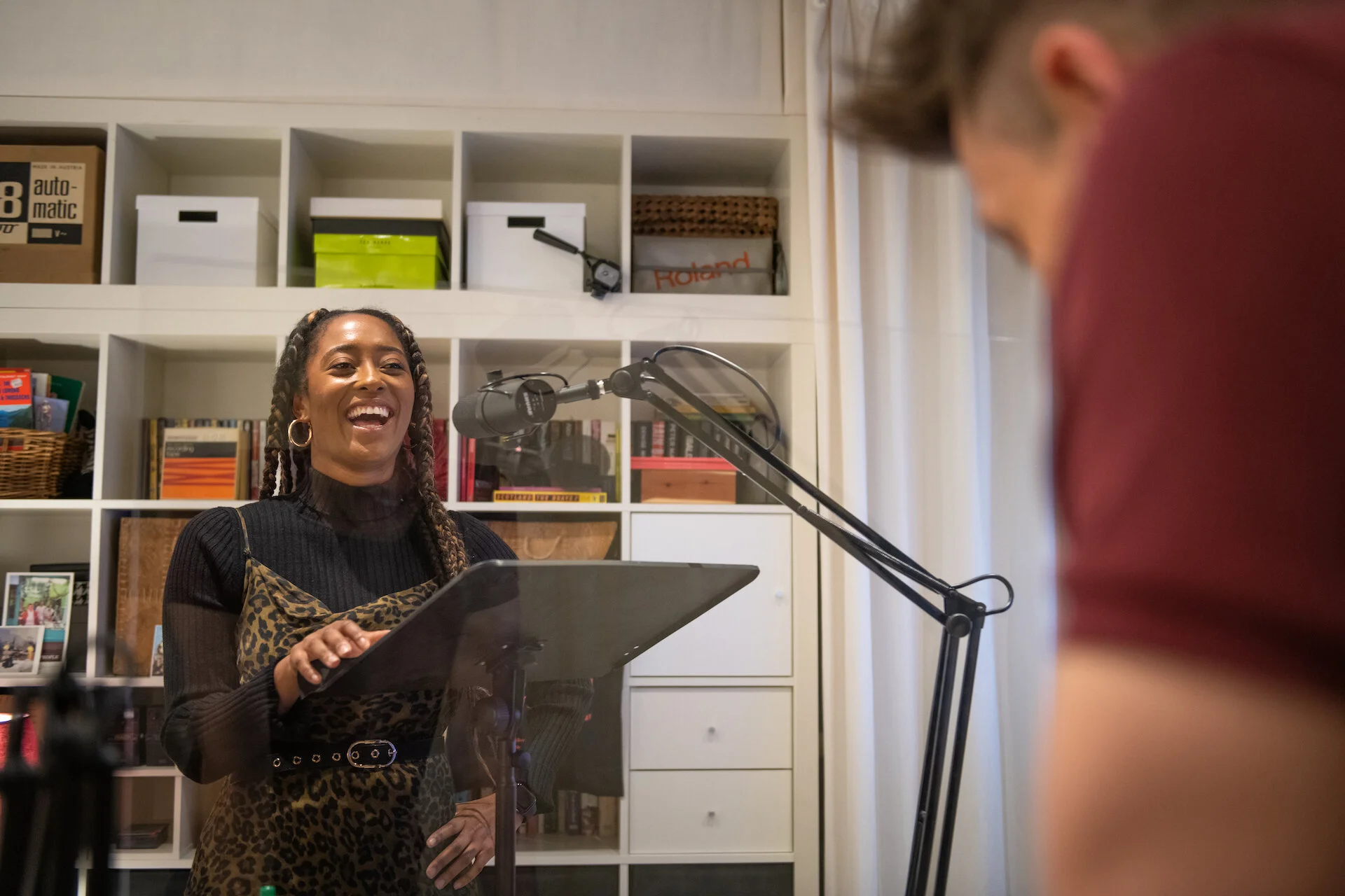 Danielle Fiamanya in The Big Light Studio