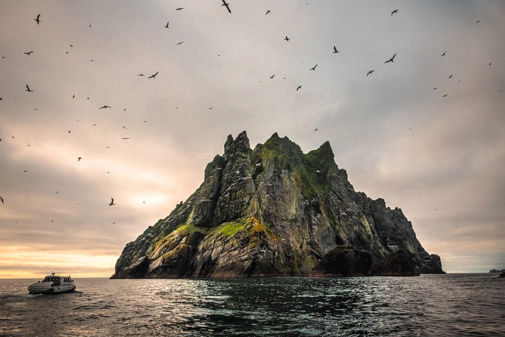 St Kilda on approach.