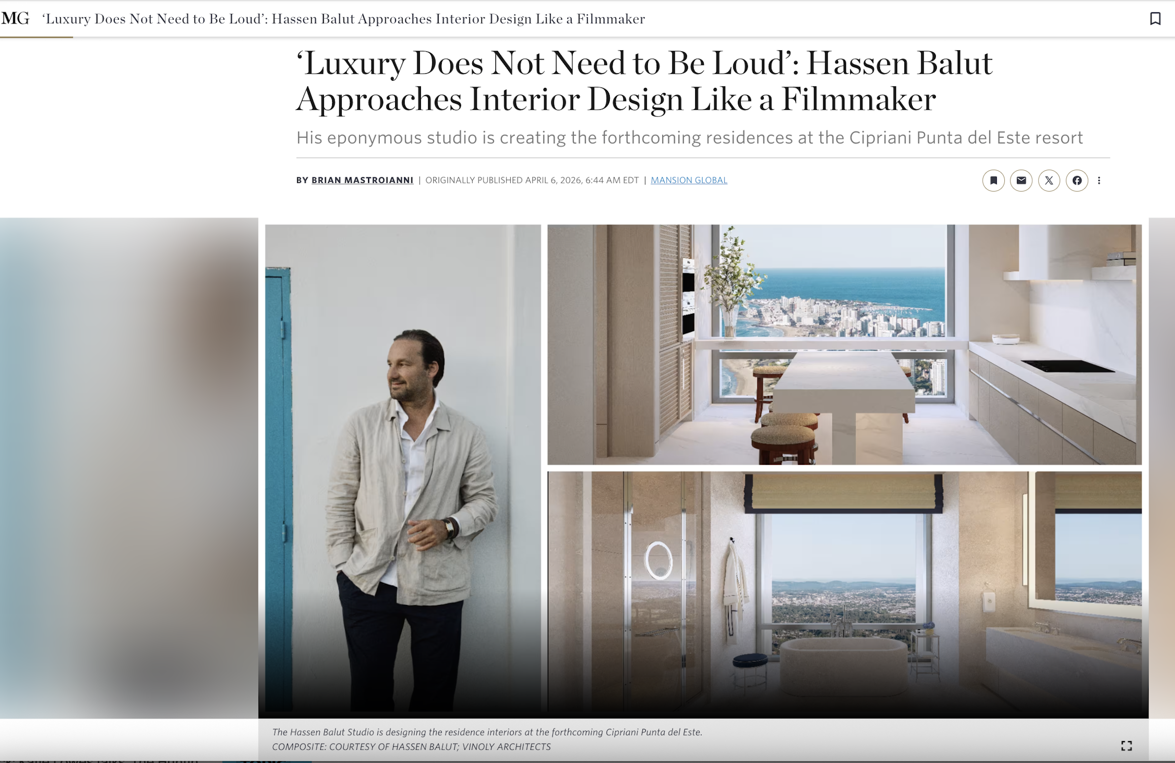 Hassen Balut on the cinematic influences behind his designs