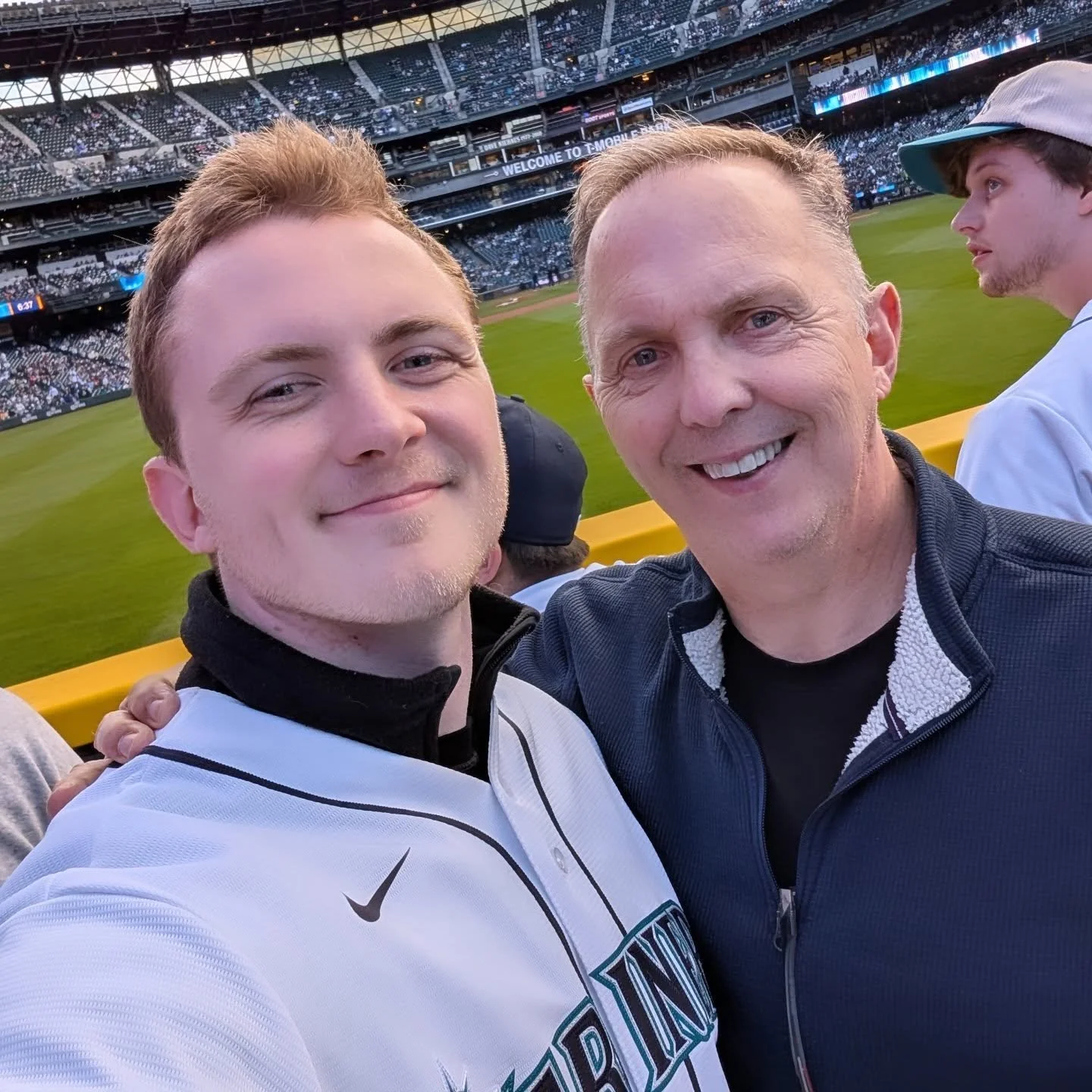 Took Dad out to the ballgame