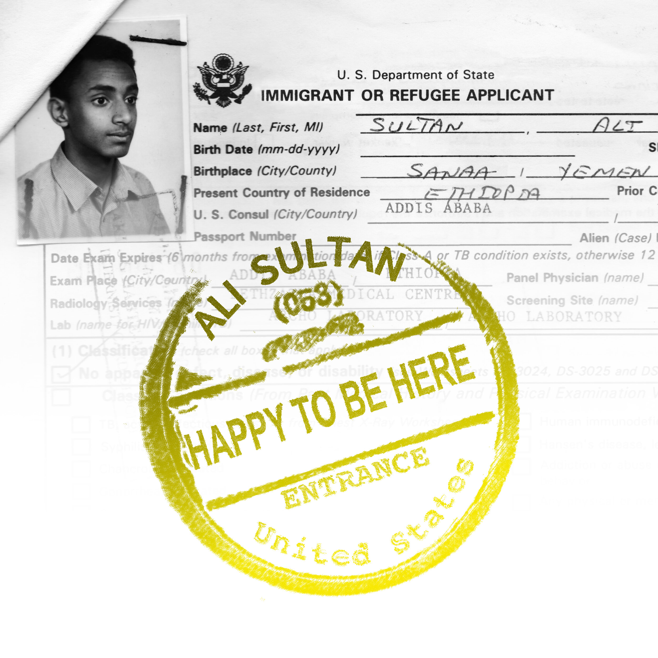 Ali Sultan - Happy To Be Here (2019) [Digital Art].jpg