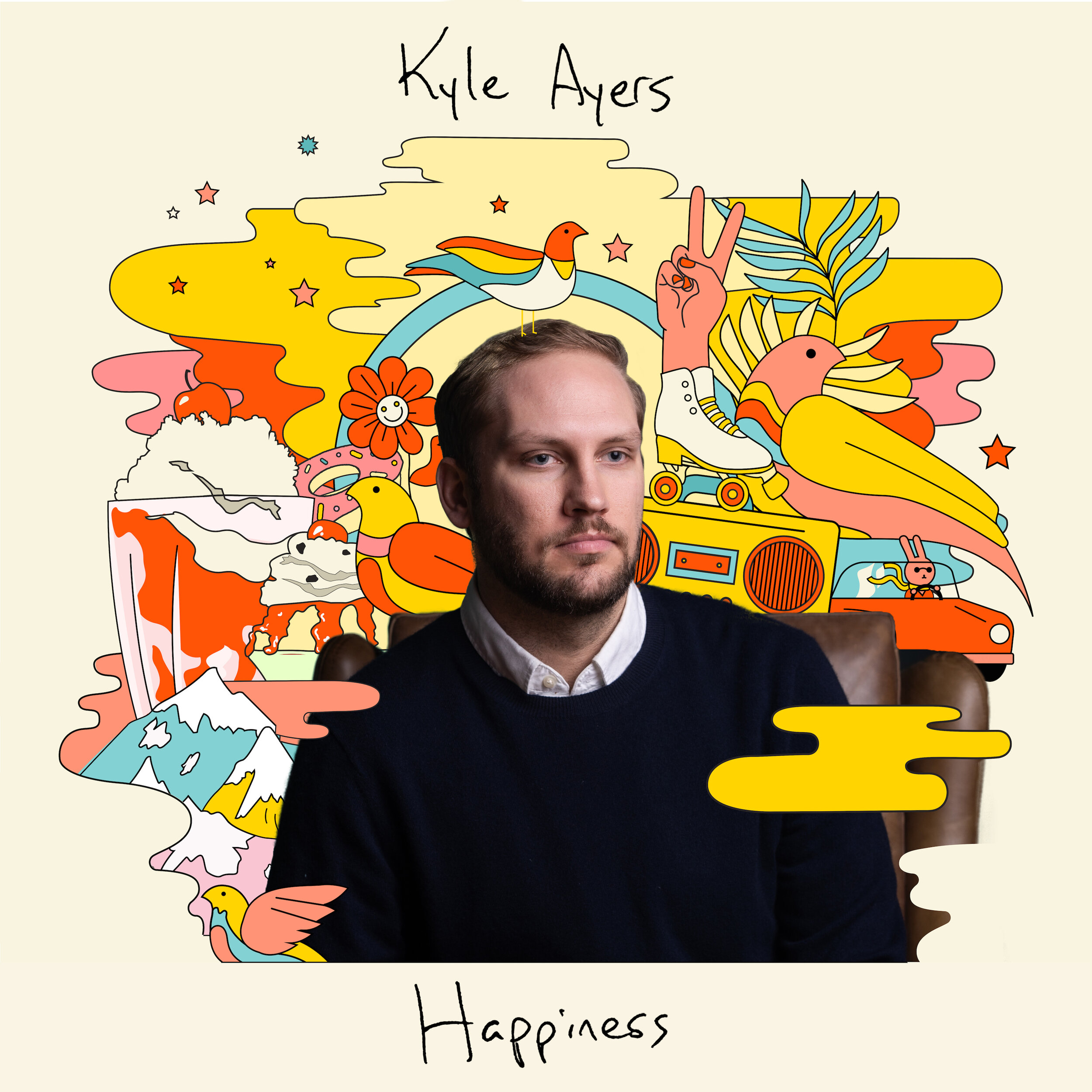 Kyle Ayers - Happiness - Album Art 3000x3000.jpg