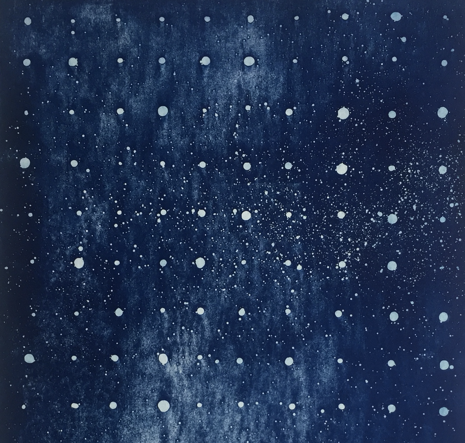 “Blått univers” | Etsing | 32x54 | Utsnitt