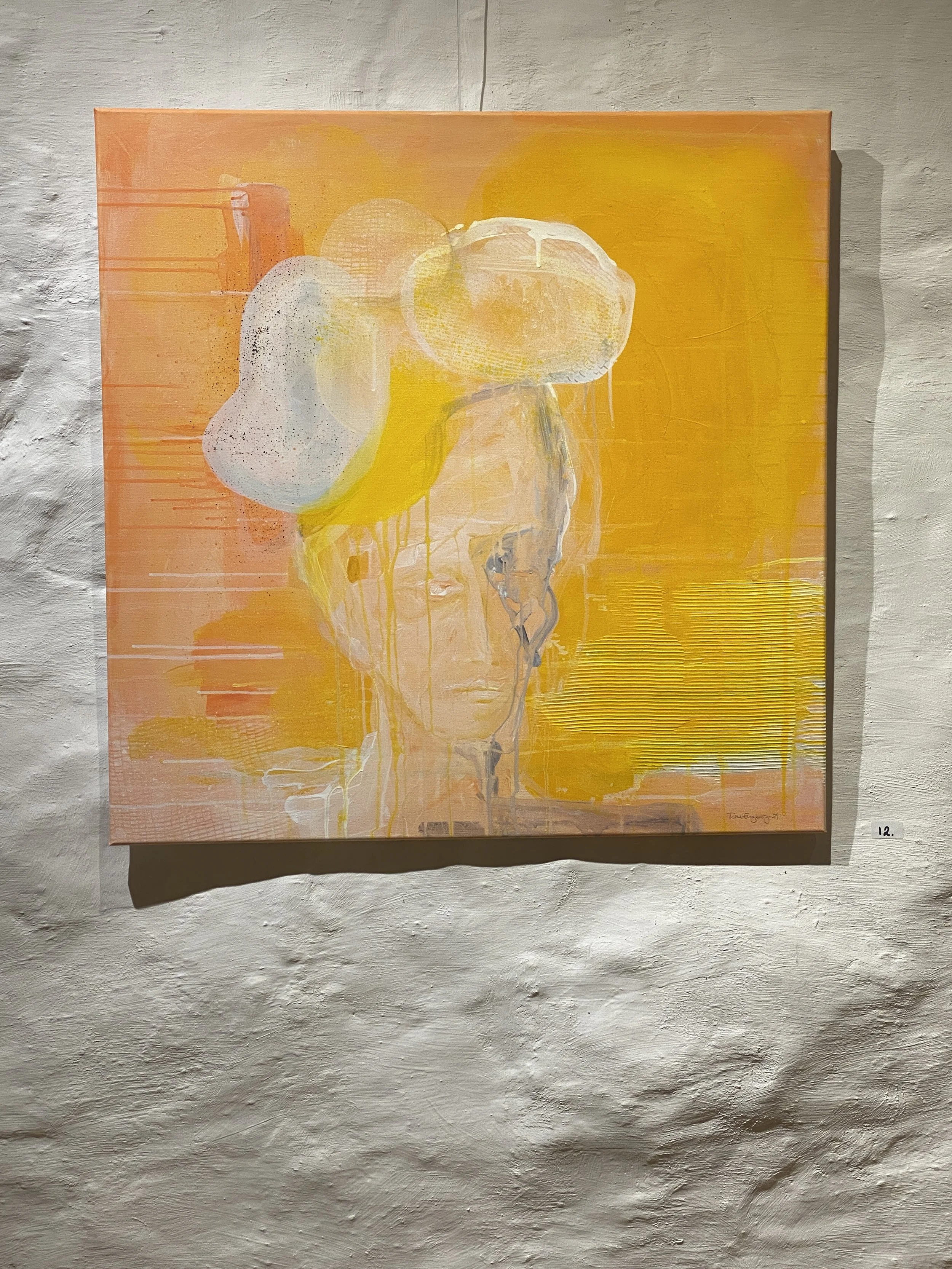  Usynlig sterk | Akryl på lerret | | 80x80 cm | Solgt 