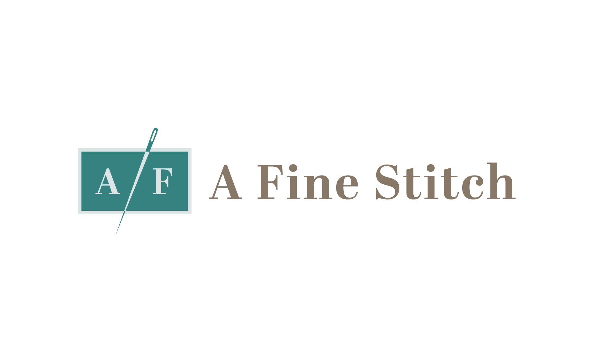 A Fine Stitch Logo Package — Grace D'Onofrio